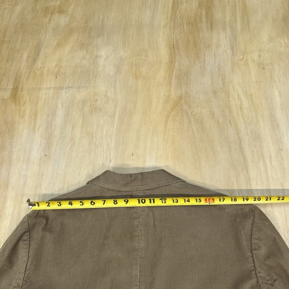 J. Crew Corduroy Blazer Sports Coat Mens Sz Large (44R) Vintage Dyed Khaki - Picture 7 of 13